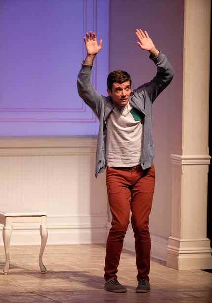 Michael Urie acts in the the one-man Off Broadway hit, Buyer & Cellar, that starts the Off...
