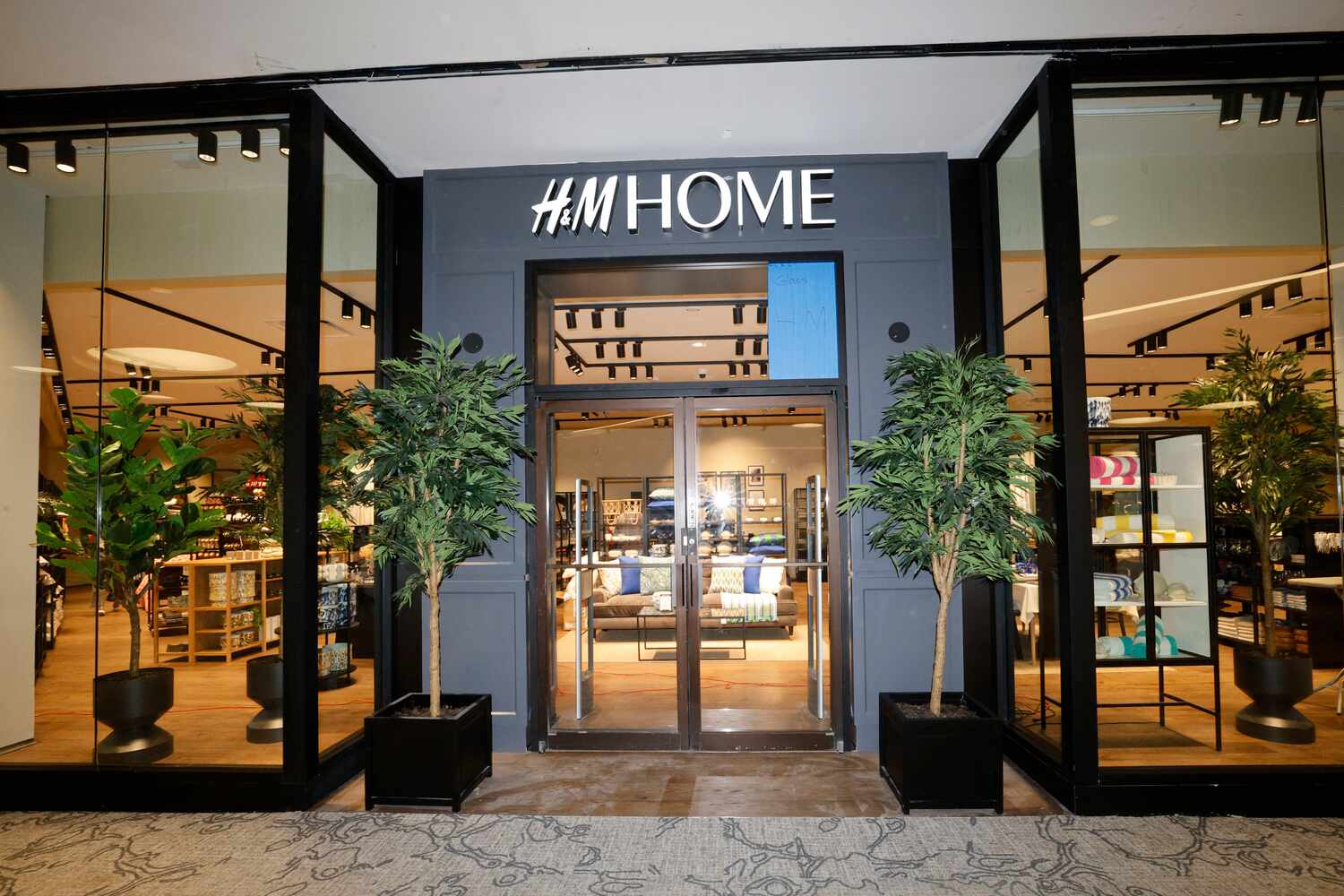 The new H&M Home store opened at Galleria Dallas Thursday.