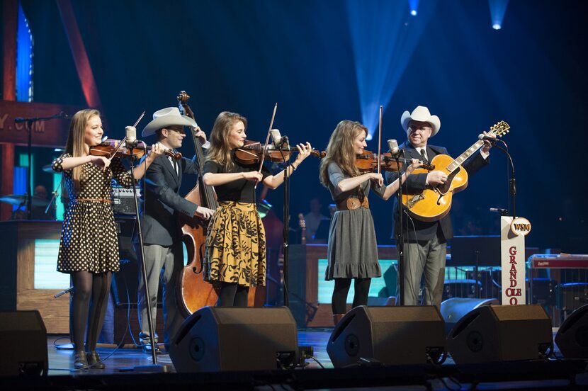 The Quebe Sisters in concert. “We concluded in May,” says Grace Quebe, a fiddler...