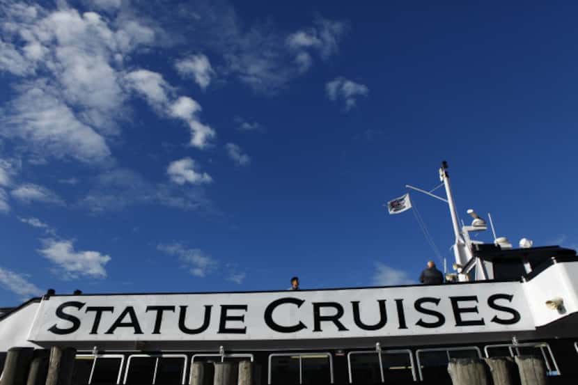 Statue Cruises is the sole operator for boats that take visitors to Liberty Island, where...