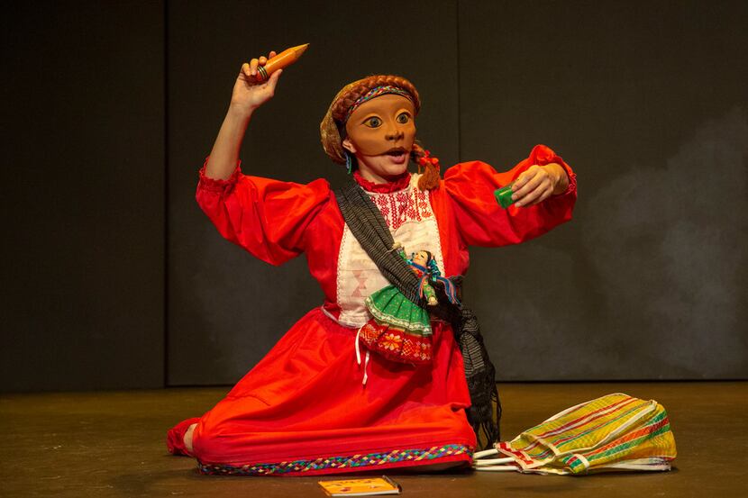Frida Espinosa Muller plays Tina in the production of Tina's Journey at Dallas Children's...
