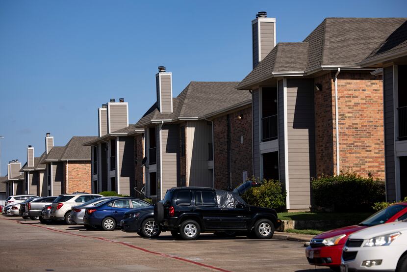 Apartment homes in the Redbird neighborhood. Landlords in that ZIP code have filed more than...
