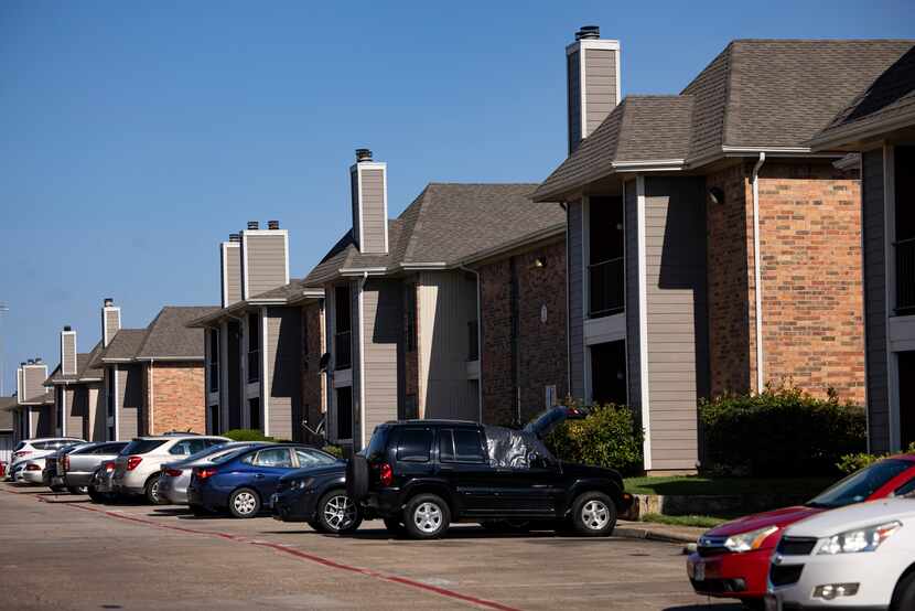Apartment homes in the Redbird neighborhood. Landlords in that ZIP code have filed more than...