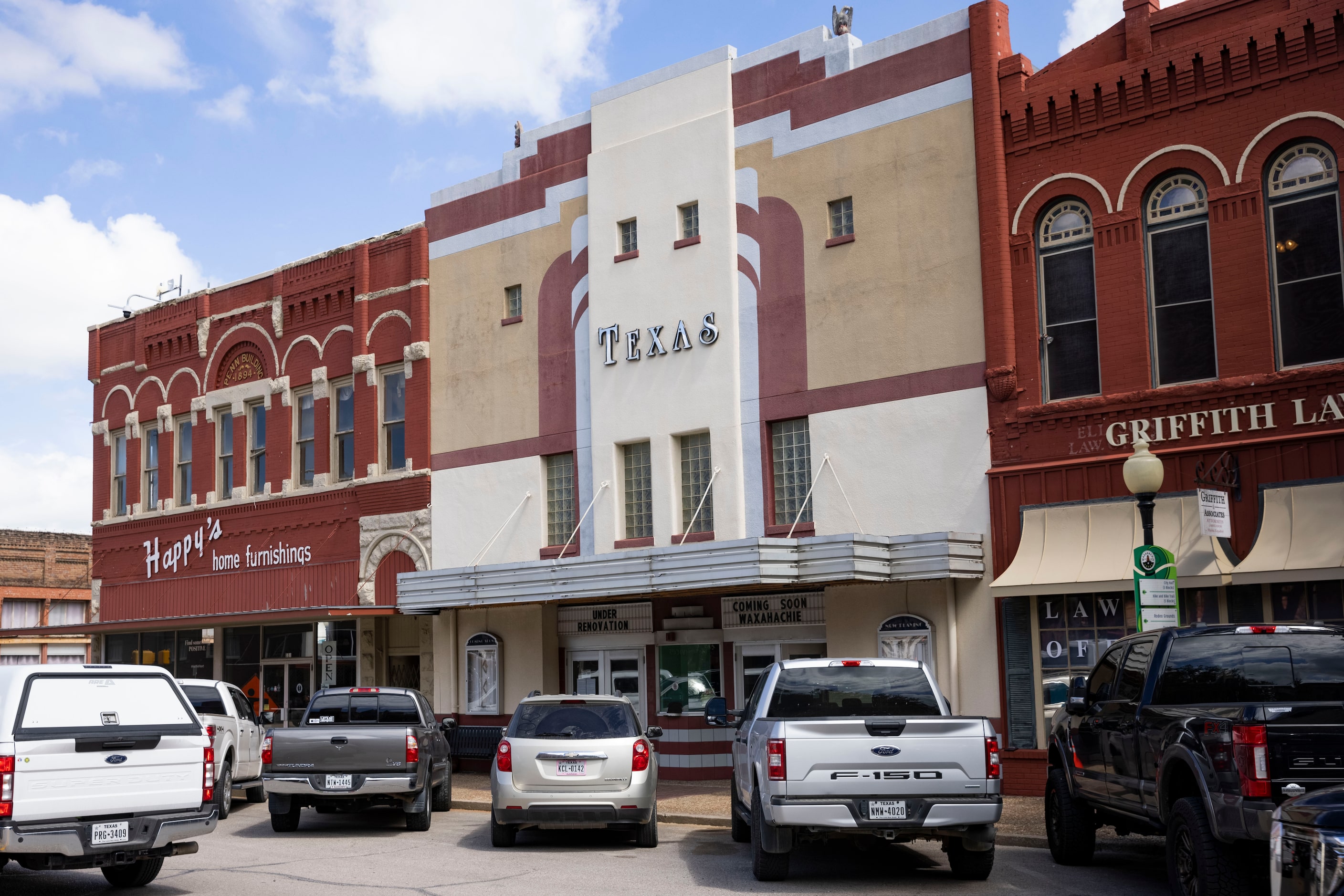 The outside of The Texas Theater.