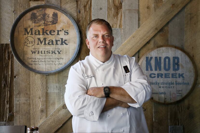 Kent Rathbun, executive chef/partner, is photographed at his new restaurant, Hickory by Kent...