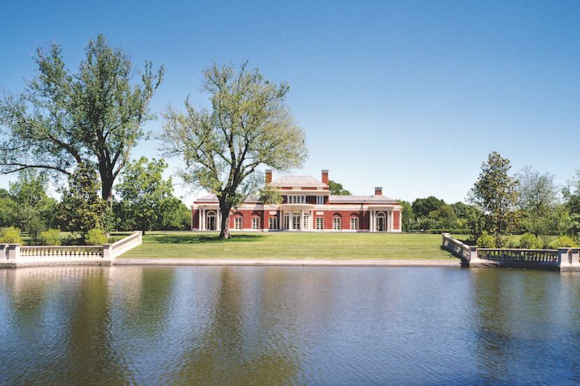 The 9-acre Baron Estate at 5950 Deloache was designed by famed architect Robert A.M. Stern.