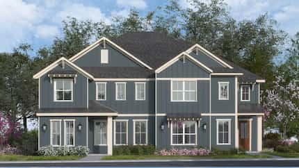 Olivia Clarke Homes plans to build 54 attached townhomes in Brookside, designed to blend in...