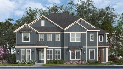 Olivia Clarke Homes plans to build 54 attached townhomes in Brookside, designed to blend in...