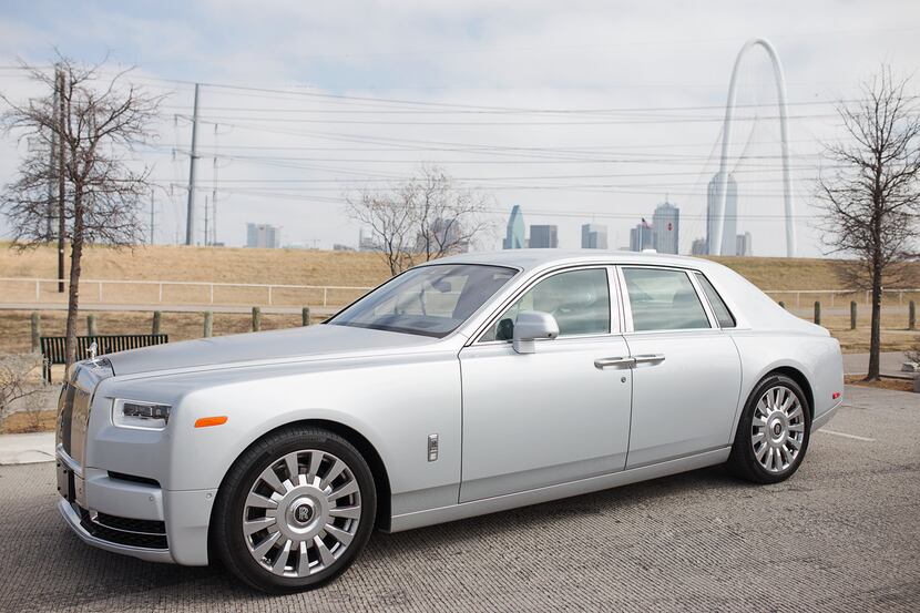 The Rolls-Royce Phantom made a stop in Dallas. (Photo courtesy Rolls-Royce) 