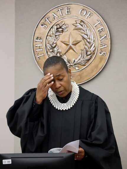 Judge Tammy Kemp was visibly upset to learn that Dallas County District Attorney John...