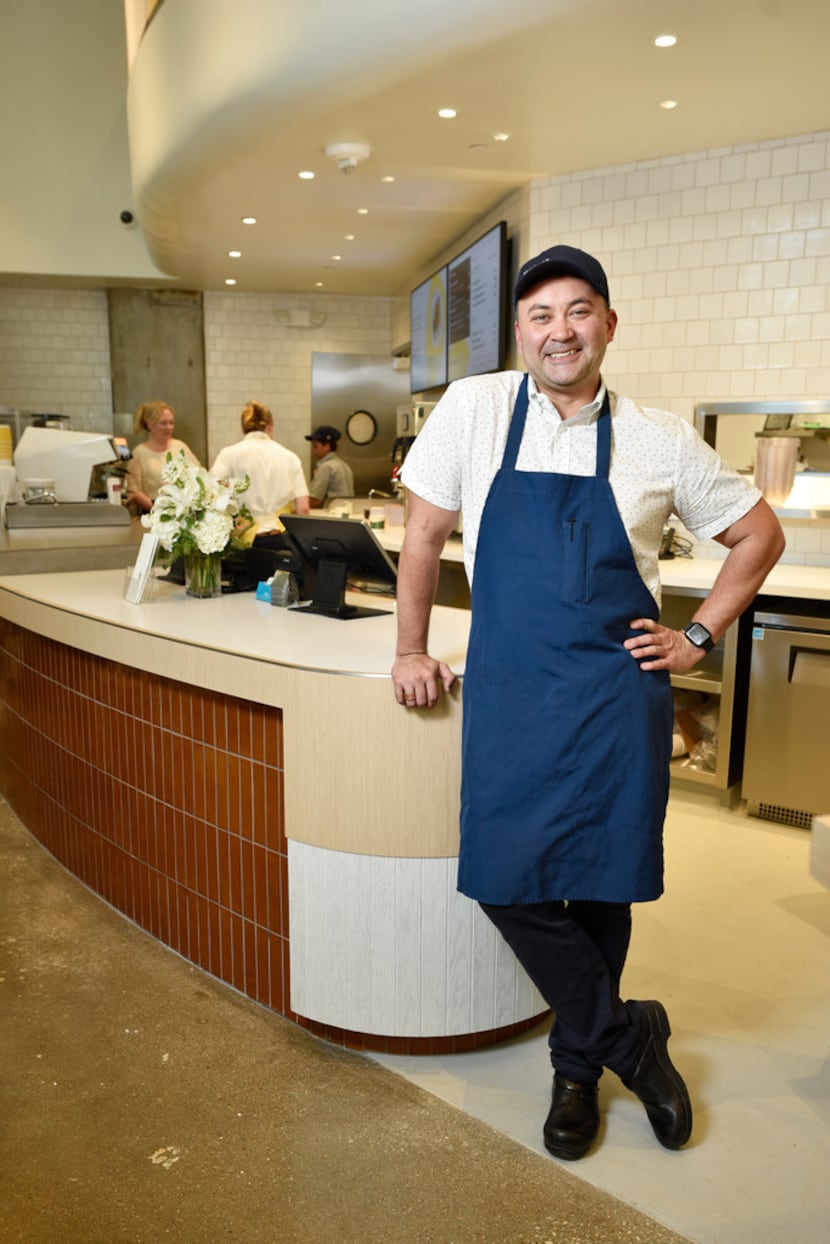 Keith Cedotal, the culinary operations manager at Hatchways Cafe