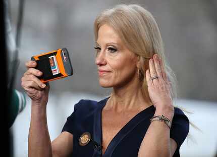 Trump counselor Kellyanne Conway defended Spicer's false complaints about press coverage of...