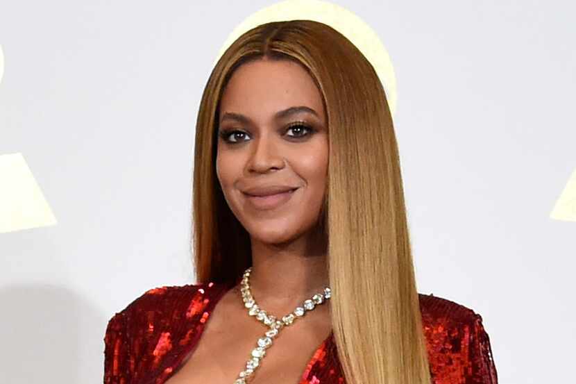 In this Feb. 12, 2017 file photo, Beyonce poses in the press room at the 59th annual Grammy...
