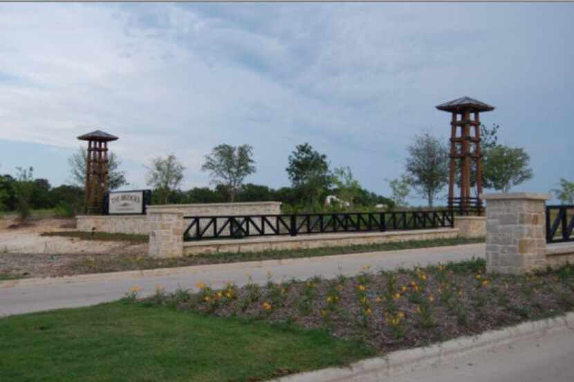 The Bridges at Preston Crossing residential community is north of Dallas in the Grayson...