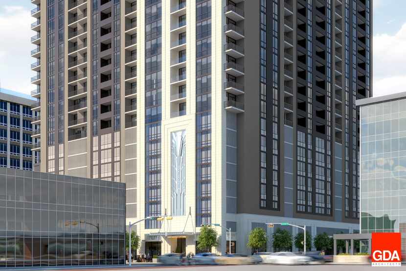 Southern Land's new Fort Worth tower will be 27 floors.