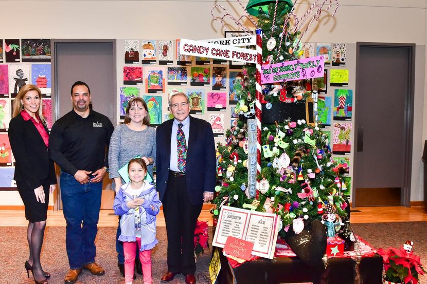  The Best of Show Tree in the Irving Arts Center's annual Holiday Tree Decorating Contest...