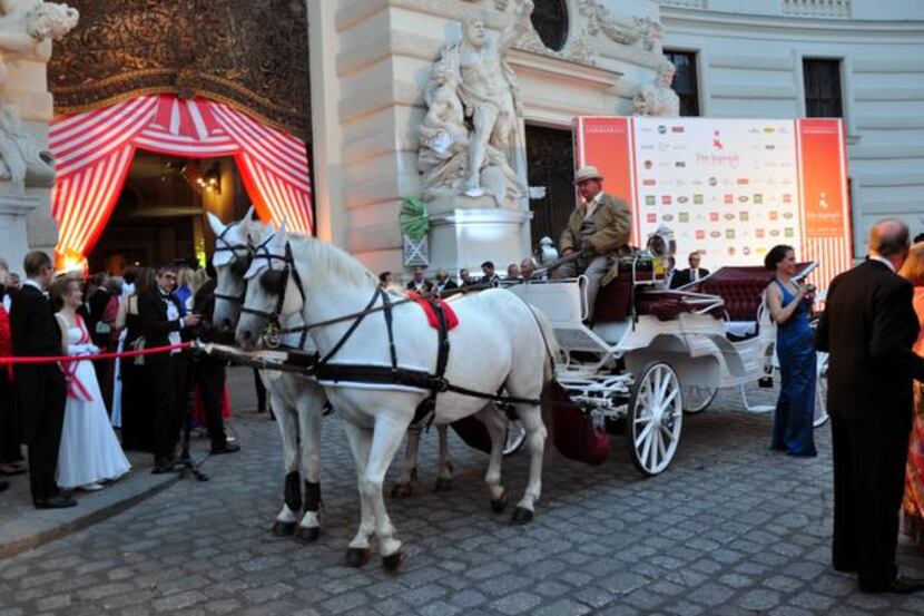 
If you’re attending the Fete Imperiale, complete the Cinderella fantasy by arriving in a...