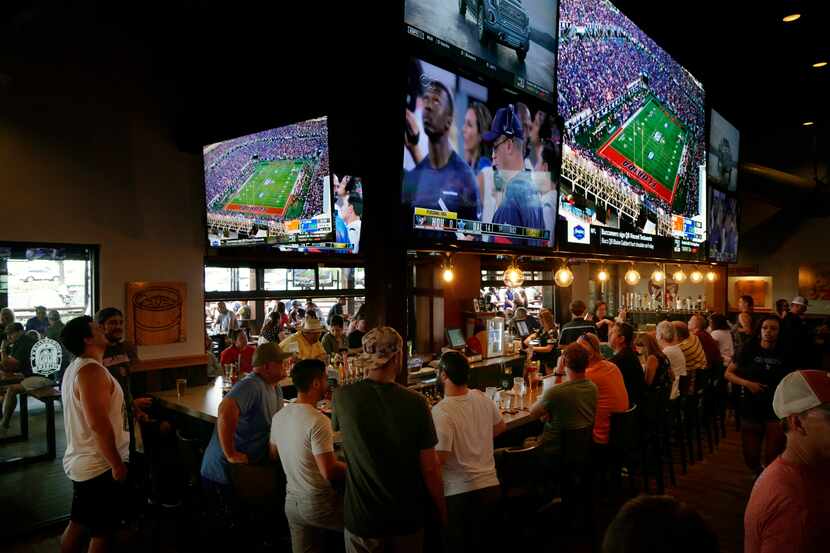 It was a packed house for the Cowboy's third preseason game at BoomerJack's Grill and Bar in...