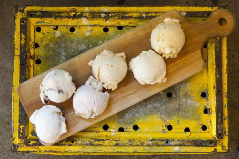 Salt & Straw in Portland, Ore., created a sic-pack of beer-flavored ice cream.