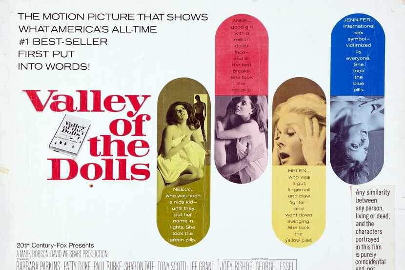 1967 Valley of the Dolls movie poster 