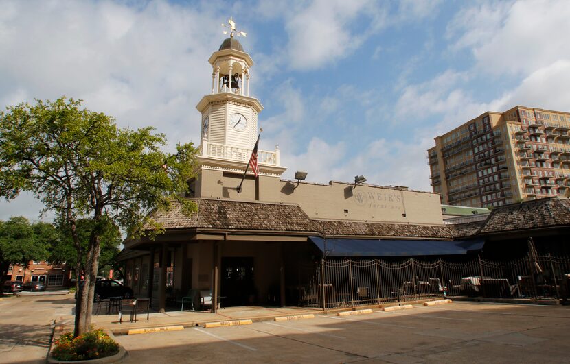 The Weir family has more than 2 acres of buildings in the Knox Street district. 