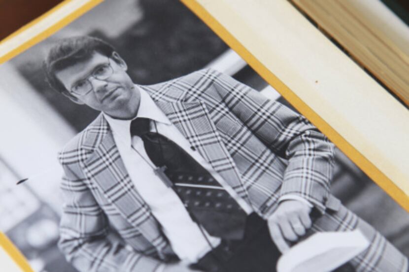 Bill Meier spoke for 43 hours wearing a plaid jacket his wife hated - and an "astronaut bag"...