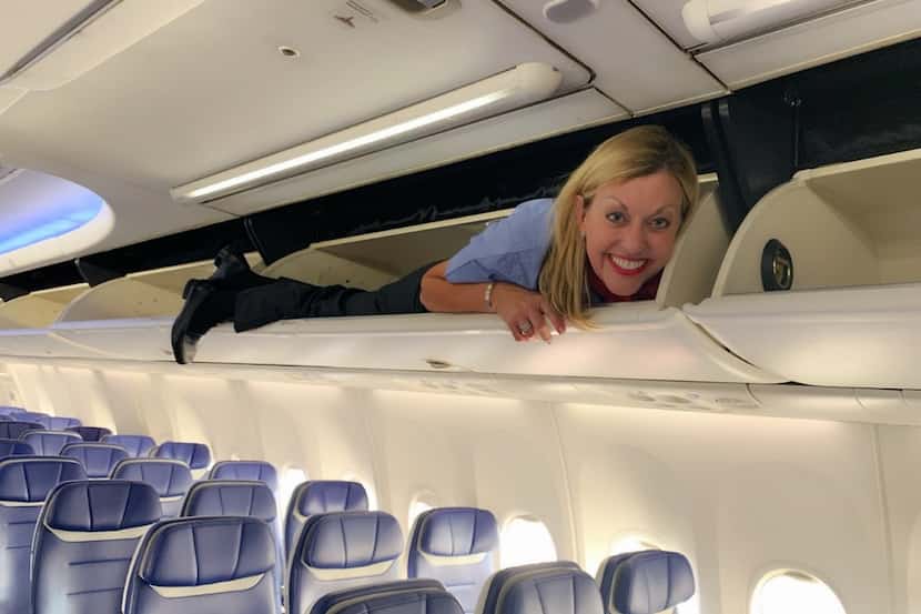 Shari Rood marked her first official day as a flight attendant at Southwest Airlines by...