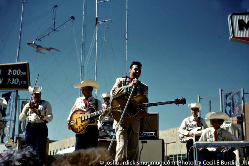  Hank Thompson at the State Fair of Texas in 1959