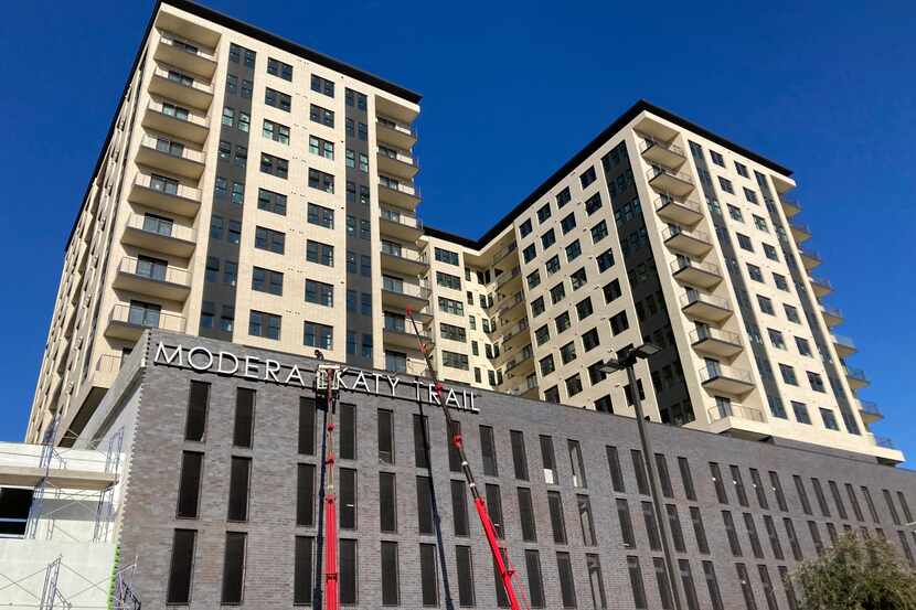 Mill Creek Residential's newest Dallas project is the Modera Katy Trail apartments on U.S....