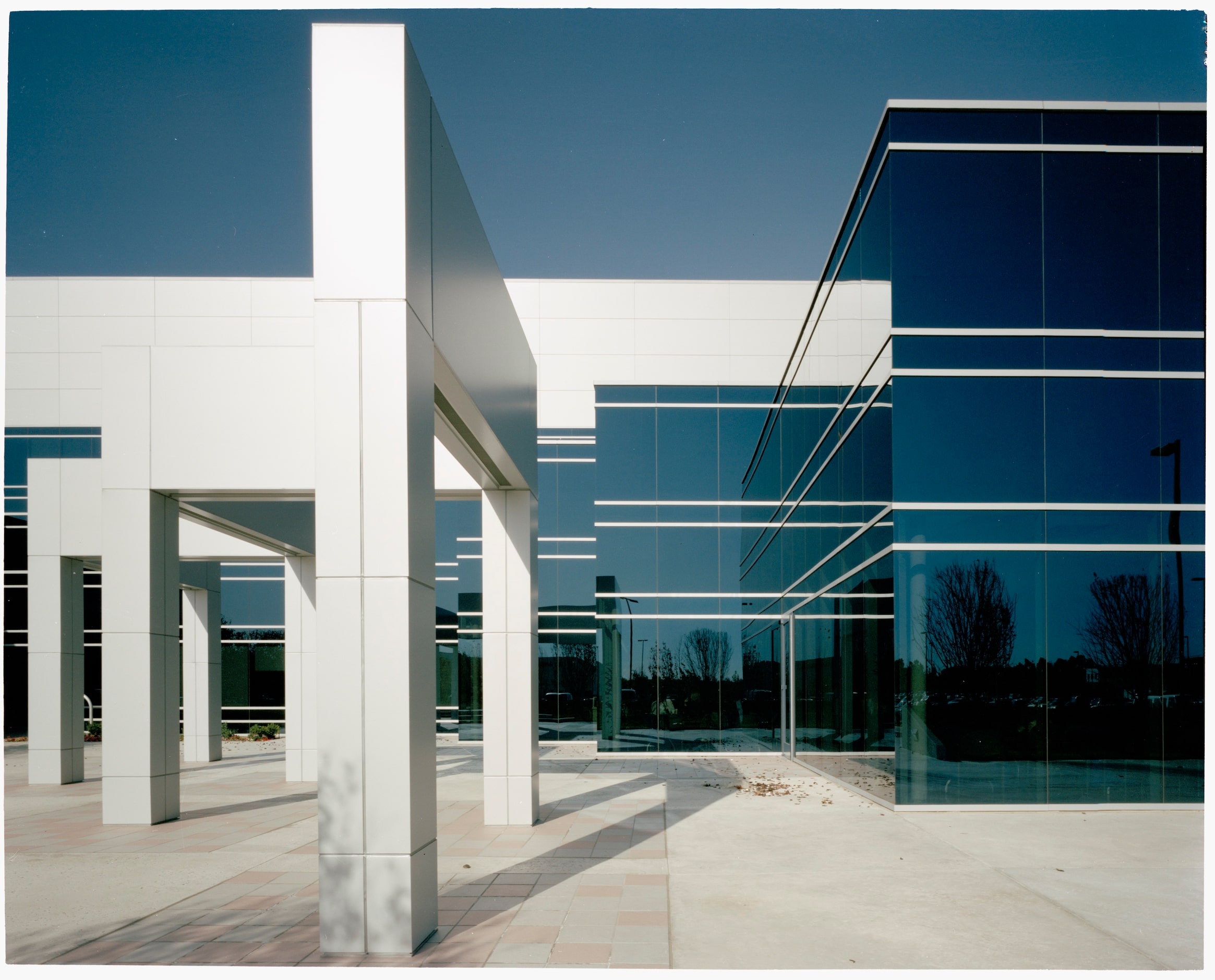 The 1988 headquarters for Mitsubishi, by Kajima International, in Cypress, California.