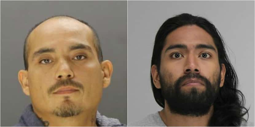 Moises Martinez (left) and Andres Frausto have been charged with capital murder in...