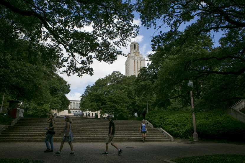 The University of Texas at Austin campus. (Ilana Panich-Linsman/The New York Times)
