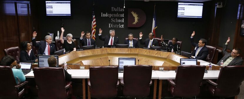  Dallas ISD board of trustees vote Michael Hinojosa as sole finalist for the...