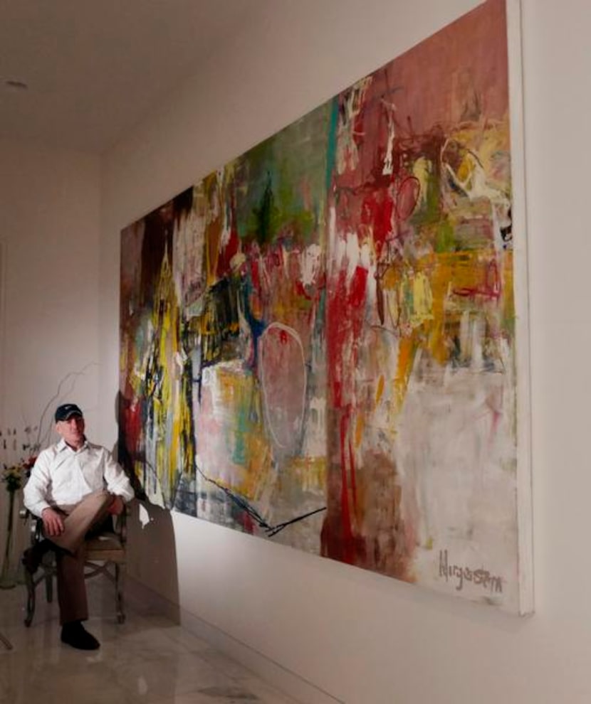 
Morgenstern (above), an artist, has lived in five high-rise buildings. “We’re real estate...