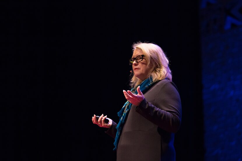 Practice was the key to delivering a memorized TED talk, says Mary Jacobs.