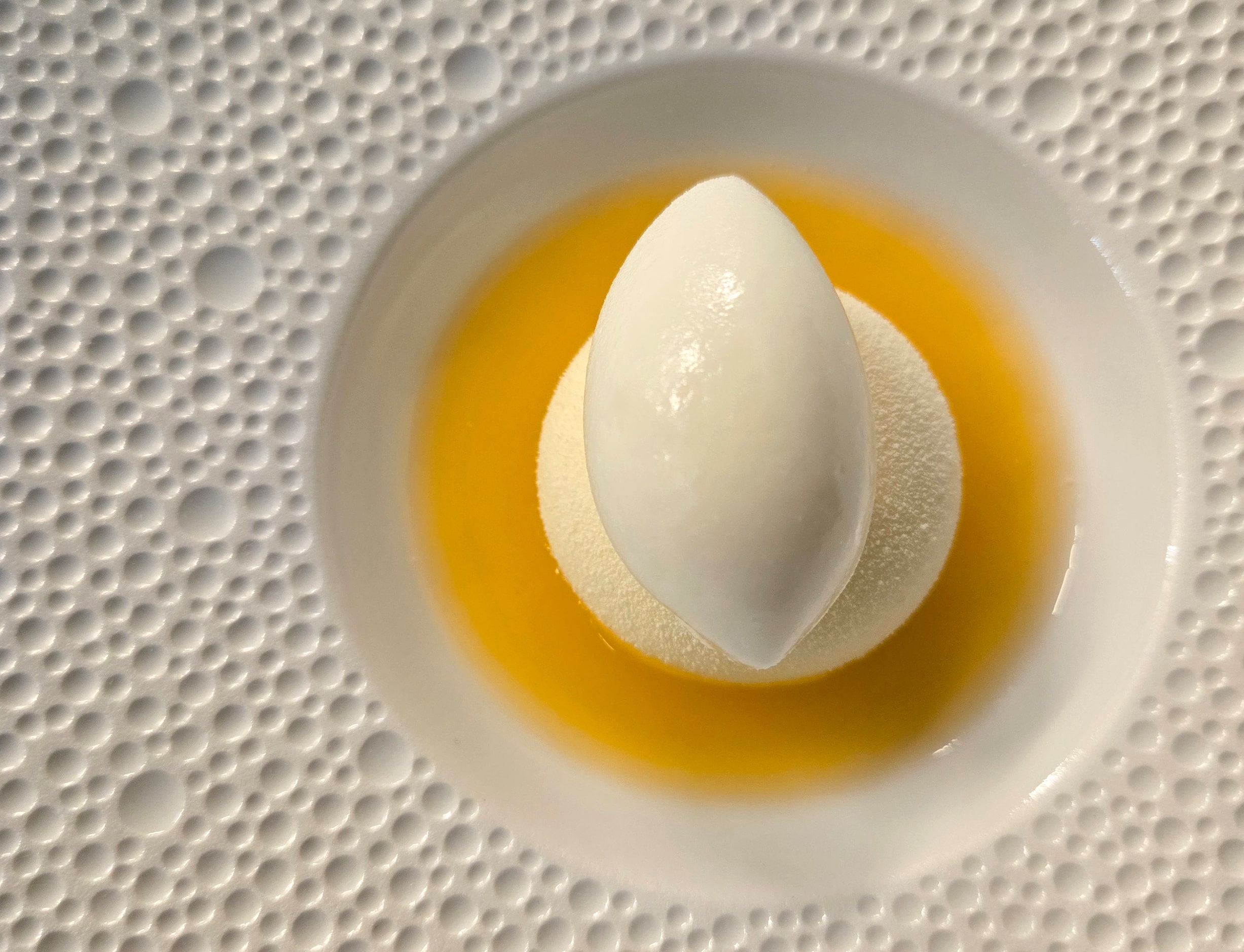 At 3-star Michelin restaurant Jordnær in Denmark, Texas diner Aaron Horowitz had the meal of...