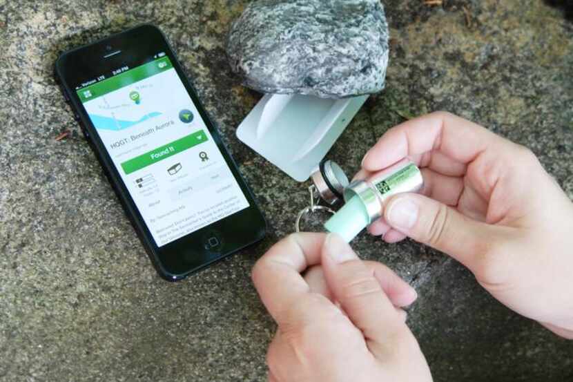 
The Geocaching app, available for iPhone, Android and Windows Phone 7, lets families share...