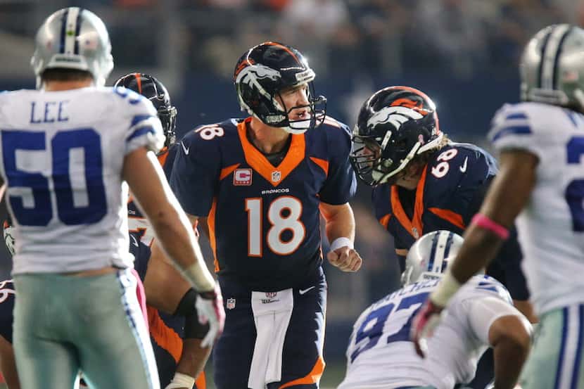 1. PEYTON MANNING / Denver Broncos / Manning has his highest touchdown total since he tossed...
