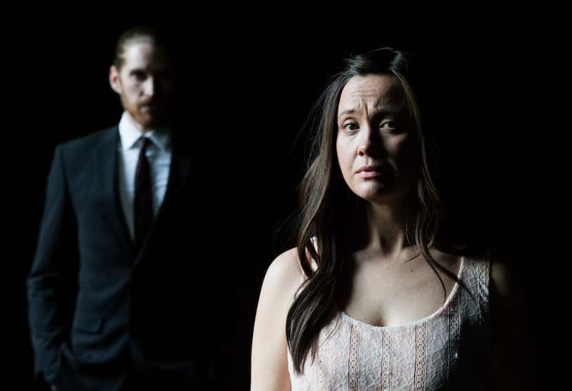 Garret Storms (left) and Natalie Young in Second Thought Theatre's production of Lela & Co