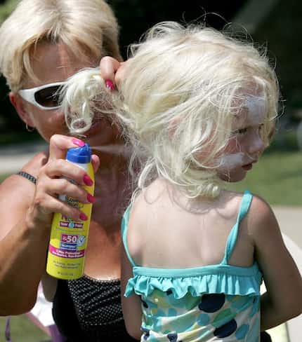 Spray sunscreen seems easier to use than lotions, but extra care needs to be taken to get...