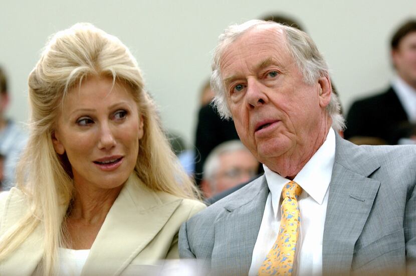 A file photo of Madeleine Pickens and her then-husband T. Boone Pickens from July 25, 2006....