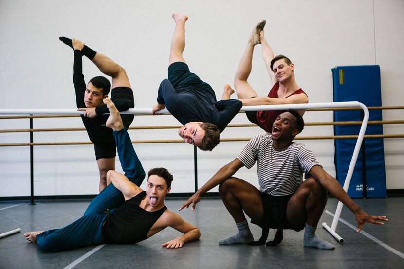 Booker T. Washington alumni Michael Garcia (clockwise from top left), Zane Unger, Todd...