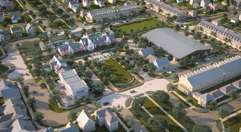 Hillwood Communities' new Pecan Square community in Northlake will have more than 3,000 homes.