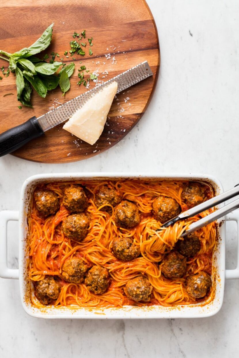 Hands-Off Spaghetti and Meatballs from 'One-Pan Wonders' cookbook from America's Test Kitchen