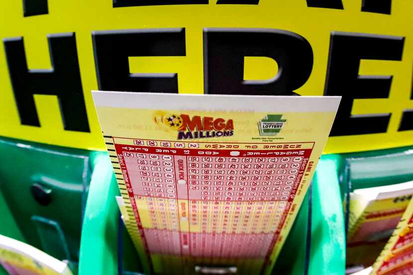 FILE - A Mega Millions play-slip for those players preferring to choose the numbers they...