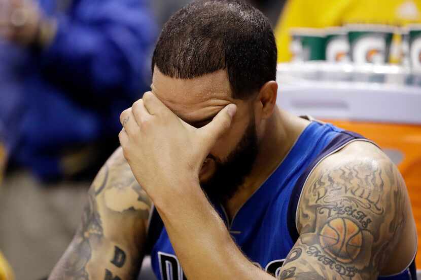 Deron Williams wasn't alone in not wanting to watch the overtime period in Wednesday's loss...