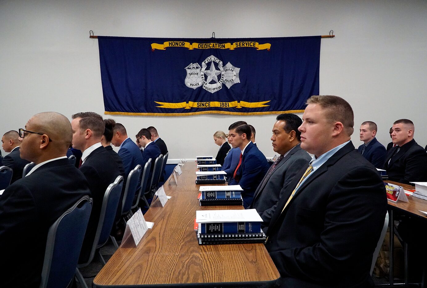 Class 368, the largest recruit class in DPD history, began their training at the Dallas...