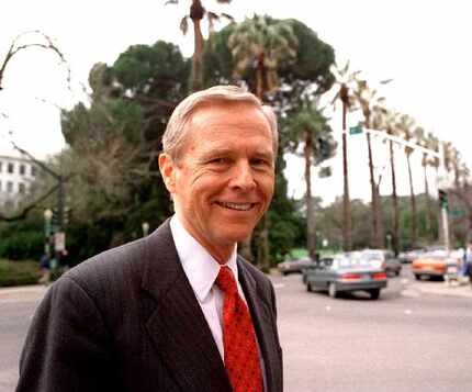 California Gov. Pete Wilson campaigned for the state's anti-immigrant legislation during his...