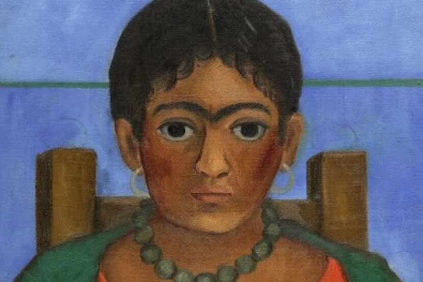 Pintura de Frida Kahlo será subastada en Nueva York el martes.
