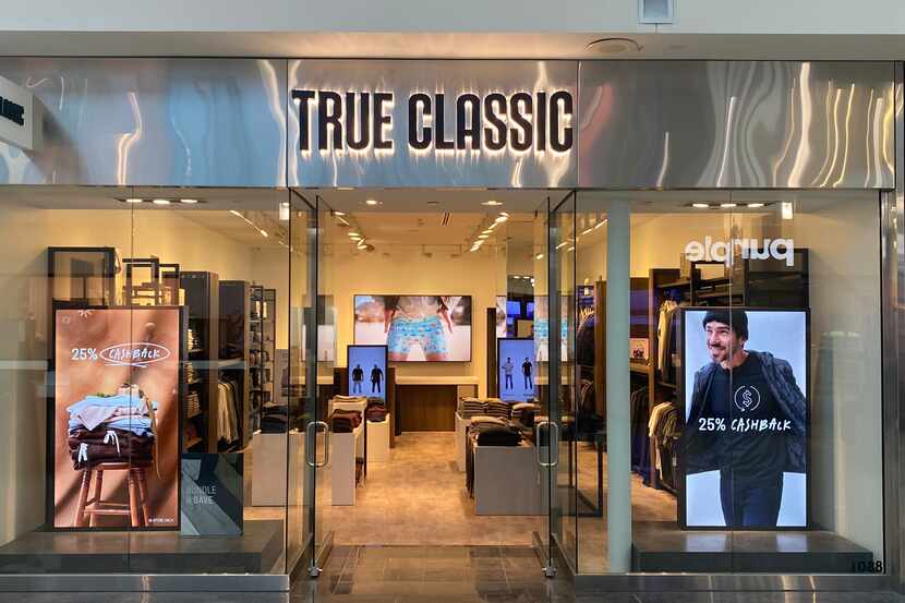 True Classic opened in Frisco's Stonebriar Centre Dec. 9, 2023. It's located between...